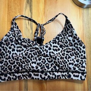 Leopard Zyia Grid Bra